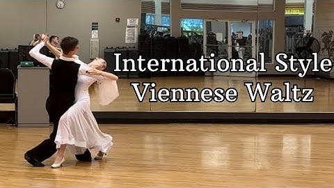 International Style Viennese Waltz Routine | Figure Names