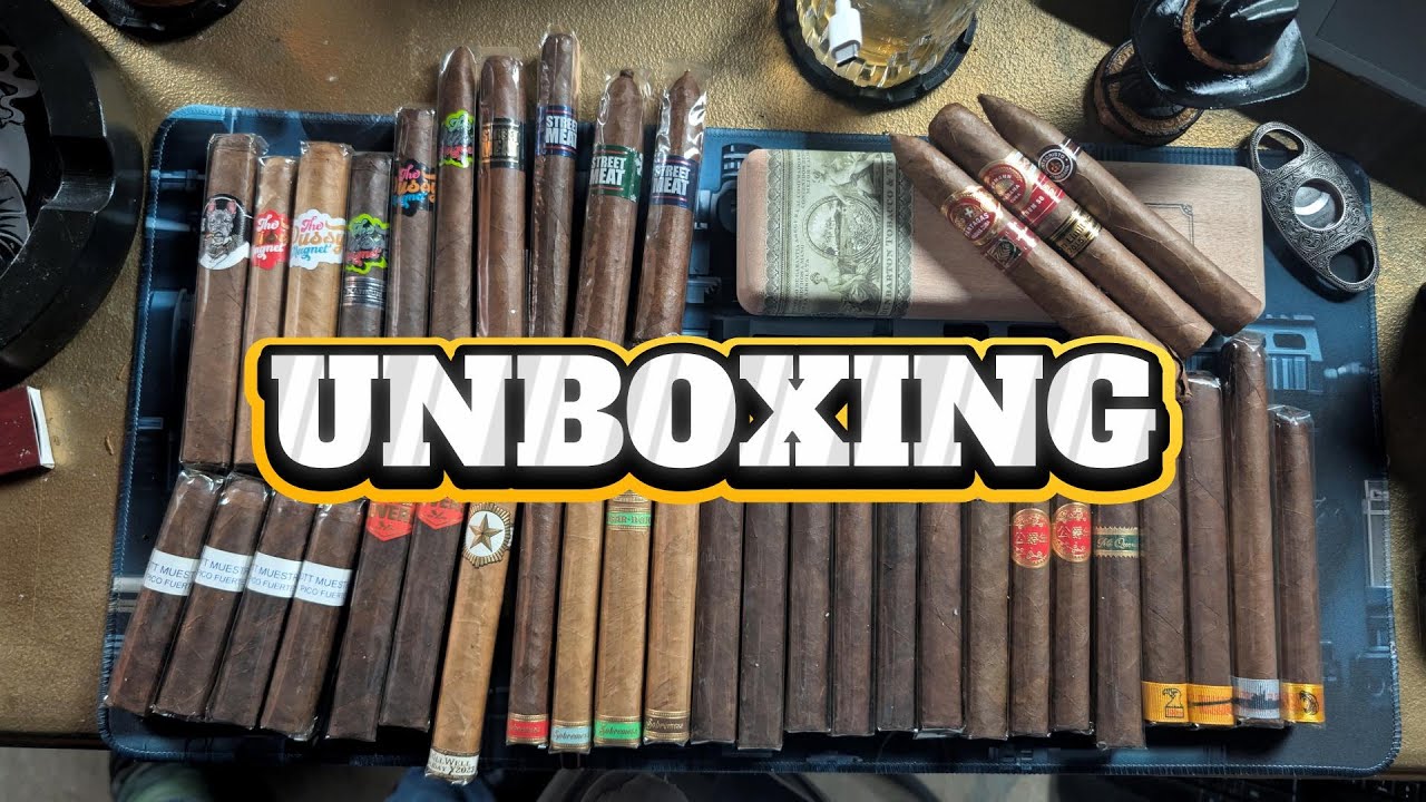 Распаковка - Отличный подарок от All In Cigars