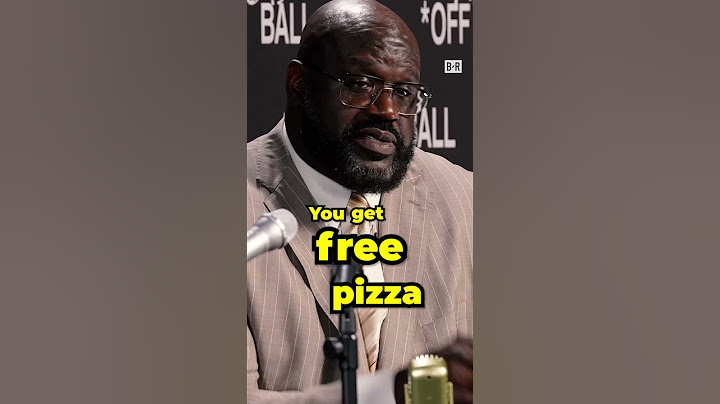 Shaq handles Pudgie's complaint like a boss 😂