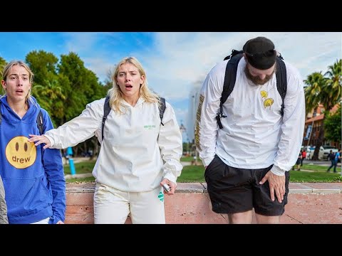 Best WET FART Prank on Campus!!