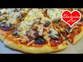 ТЕСТО ДЛЯ ПИЦЦЫ как в пиццерии! Pizza Dough Recipe! Тесто для мягкой и тонкой пиццы! Простой рецепт!