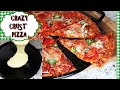 CRAZY CRUST PIZZA Recipe ~ Pourable Liquid Pizza Crust