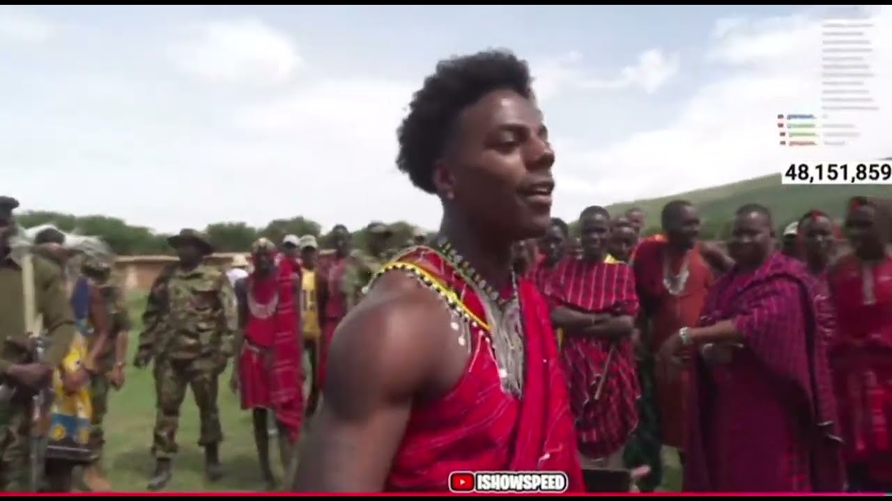 Speed really challenged the Maasai warriors to a jumping competition and got HUMBLED 😭 