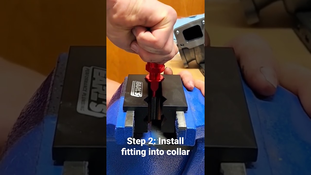 Как сделать стальную оплетку из AN-линии | Установка AN-фитинга