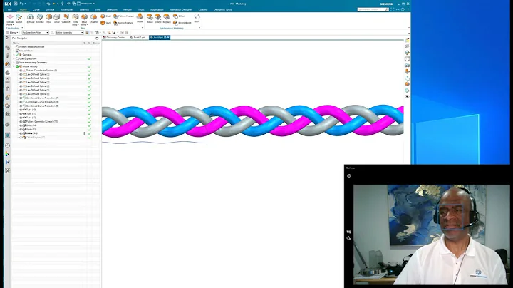 Siemens NX - Braided Cables