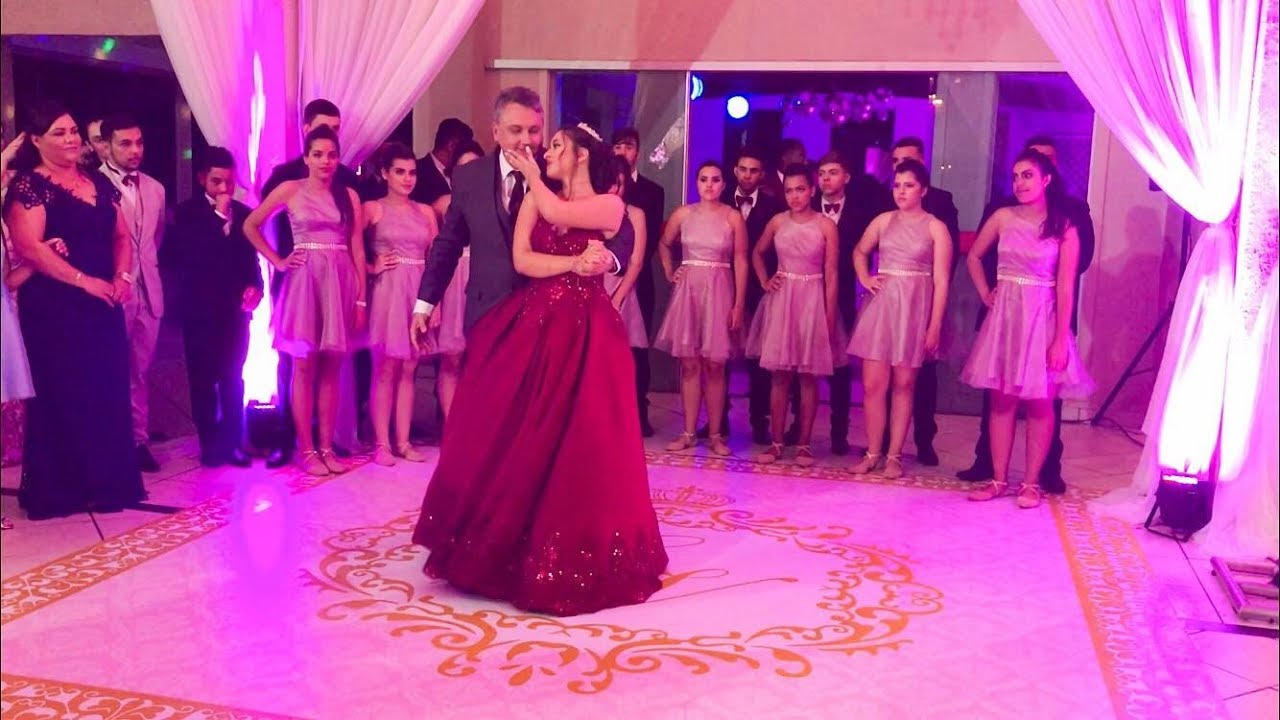 Olha o que aconteceu na hora da valsa - QUERO UM PAI DESSE!! I DIAMANTY