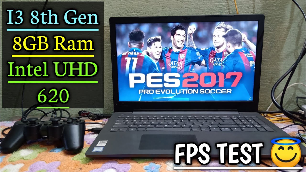 PES2017 - teste em pc fraco sem placa de video - celeron 847 4gb de ram 