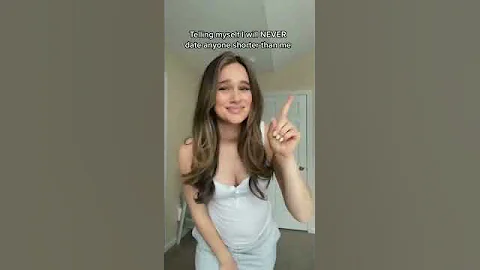 I do NOT date shorter men… #shorts