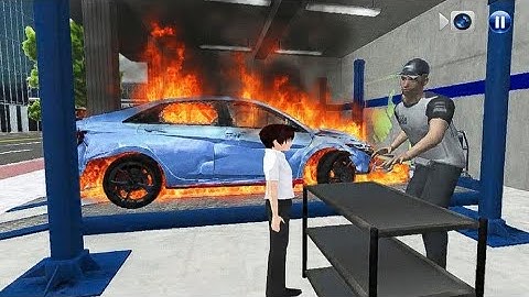 Car Garage on Fire! Extreme Repair Challenge – 3D Driving Class 2 Gameplay | GaMiNg WiTh CaR
