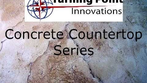 Concrete Countertop Series - Part 5 - Staining.mp4
