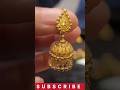 Gold jhumka earrings designs jhumka gold viral earrings goldearrings earringsdesigns shorts