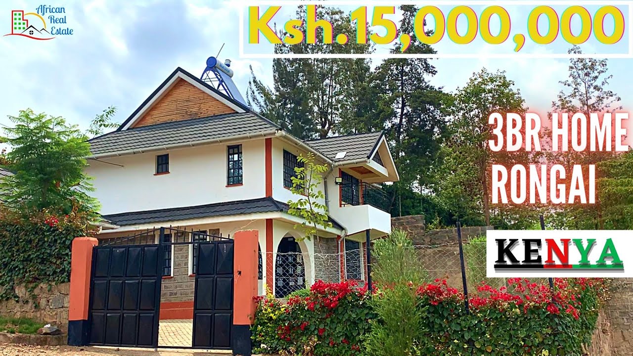 ⁣TOURING A Ksh. 15M ($150,000)  Ongata Rongai 3BR Mansion- The best in its class