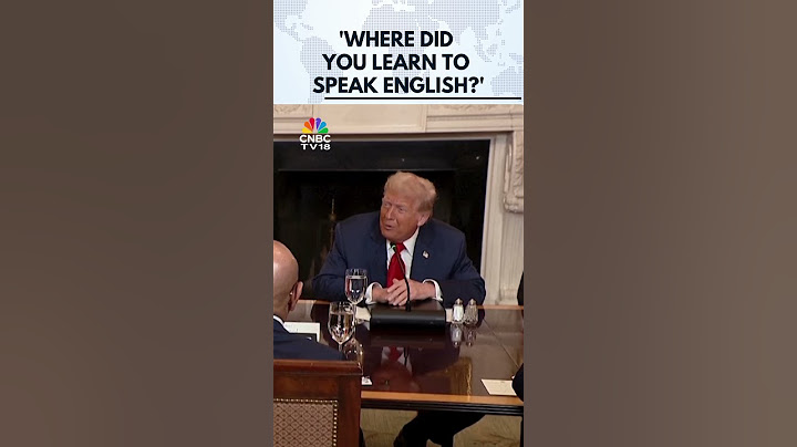 Il presidente degli Stati Uniti Donald Trump elogia l'inglese del presidente liberiano, scatenand...