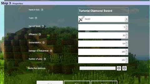 How to make your own Custom Sword Using Mcreator #MAGteam Creations
