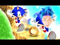 Can We Escape This SONIC OBBY?! (INSANE ROBLOX SONIC THE HEDGEHOG OBBY!)