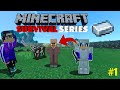 Minecraft survival the beginning  minecraft survival series hindi 1 