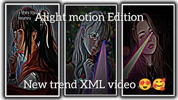 Tumi mur monjoshna ❤️ Assamese song|| alight motion preset edit preset your photo trending XML file