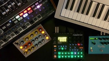 Ambient Chillstep Jam with Digitakt, Sirin, MiniBrute 2S & Minilogue