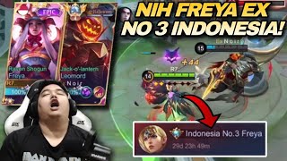 TUNJUKIN FREYA EX NO 3 INDONESIA DIDEPAN TOP GLOBAL 4 LEOMORD !! R7 INI BOSS SENGGOL DONG !