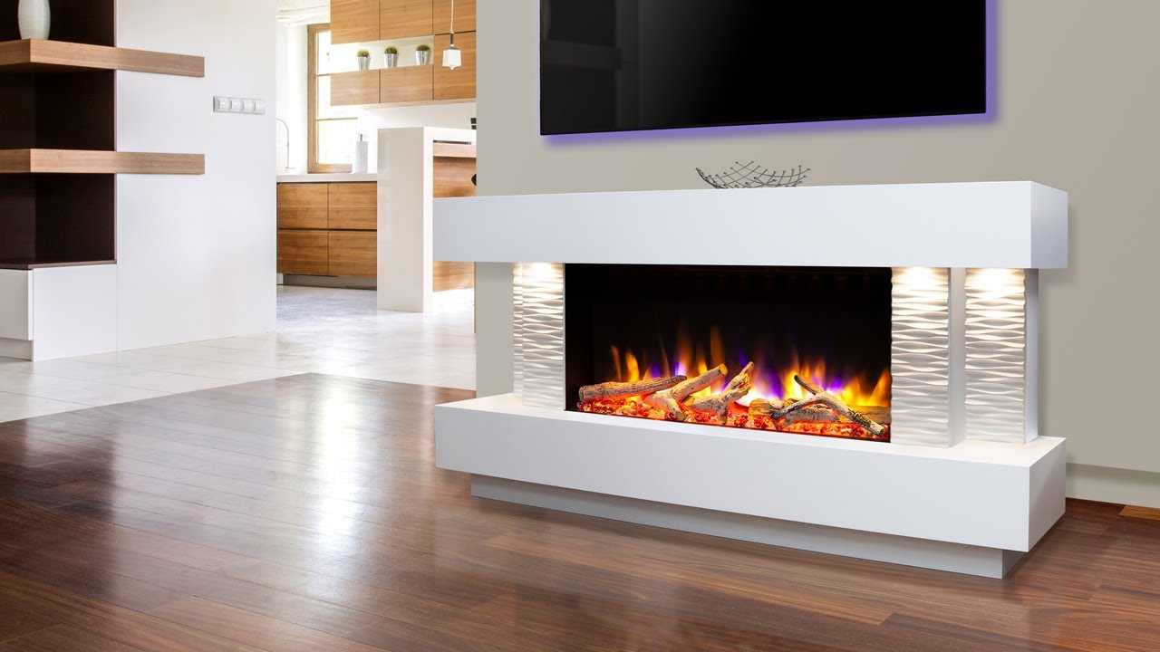Gemma 800 Illumia Ultiflame Electric Fireplace Suite By Celsi