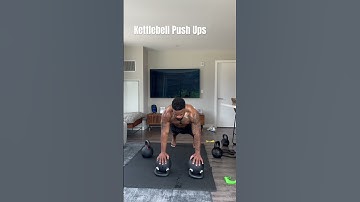 Kettlebell Push Ups #fitness #pushups #pushupchallenge