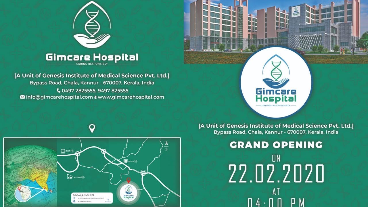 Gimcare Hospital GRAND OPENING Kannur YouTube