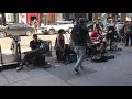 Black Magic Woman - Santana - By a Street Band in Montreal streets