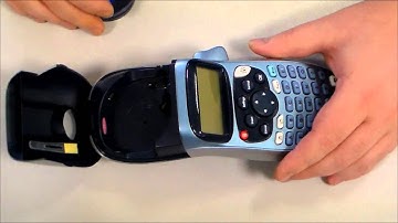 How to clean a LetraTag print head