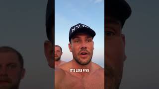 A great end to Day 6 of rowing the North Atlantic from New York to the UK 🇺🇸🇬🇧