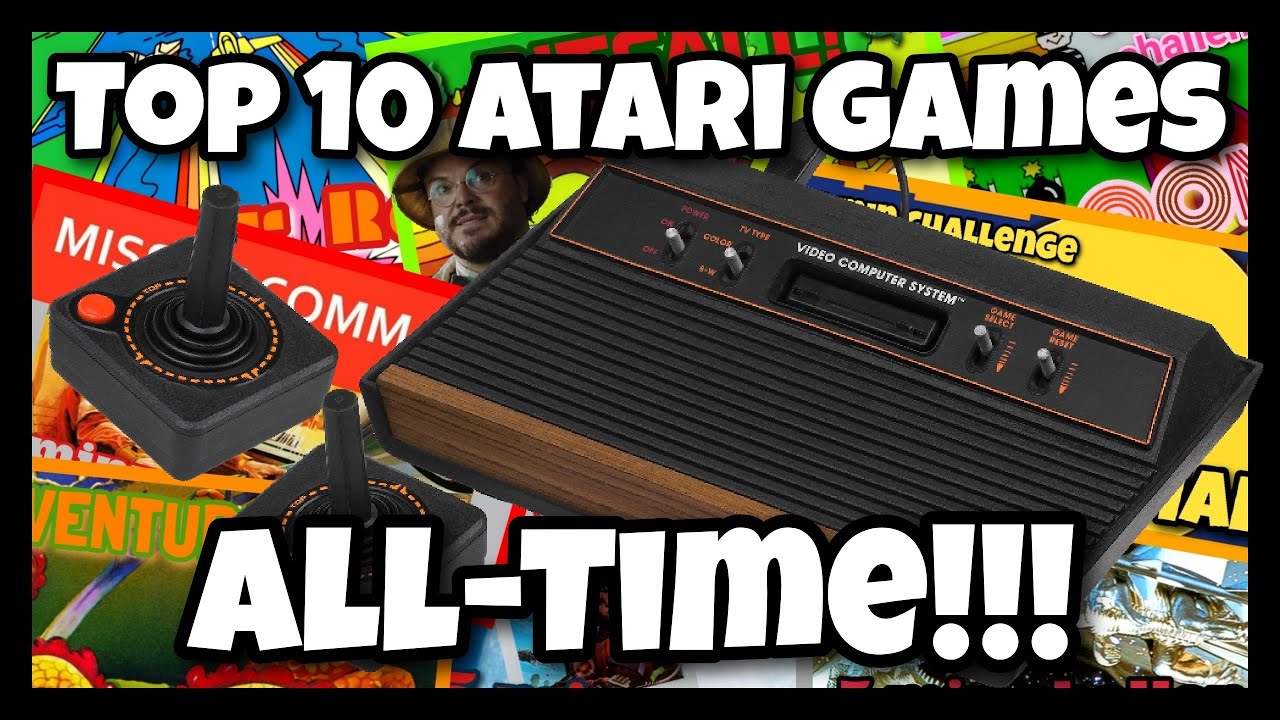 Top 10 Atari 2600 Games of All-Time 🕹 