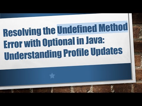 Resolving the Undefined