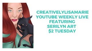 #youtubeweeklylives $2 Tuesday featuring Serilyn Art
About me:
I am creativelylisamarie on Facebook, Instagram, and here on YouTube!!!
Please check out my linktree to help support Small Shops: https://linktr.ee/creativelylisamarie
Buy Me a Coffee!! https://www.buymeacoffee.com/creativelyR
Thank you so much for watching!!
All the best,
creativelylisamarie #youtubeweeklylives $2 Tuesday featuring Serilyn Art