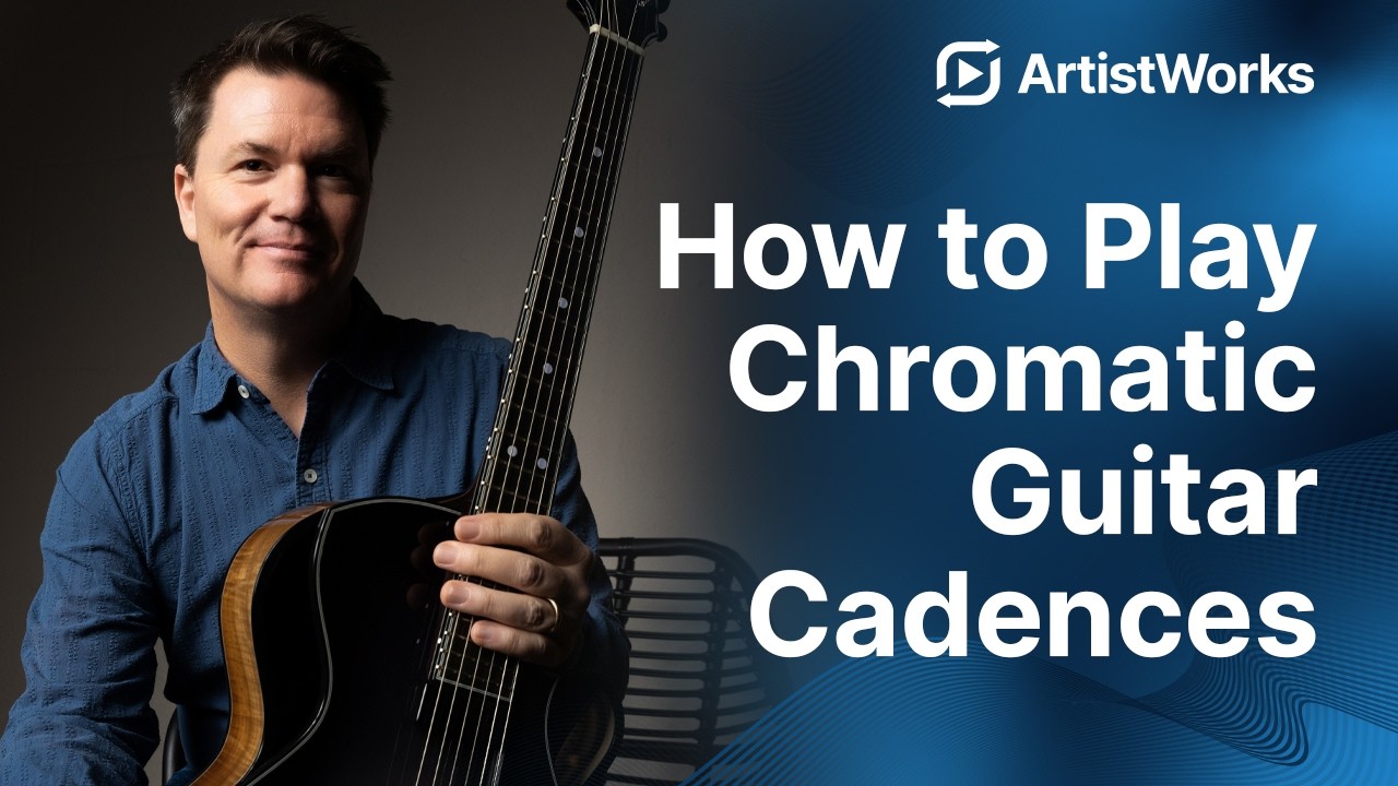 Как играть хроматические гитарные каденции | Шон Макгоуэн | ArtistWorks