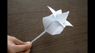 DIY  How to Make Paper Flowers | Origami Lotus Flower | Paper Lotus Flower