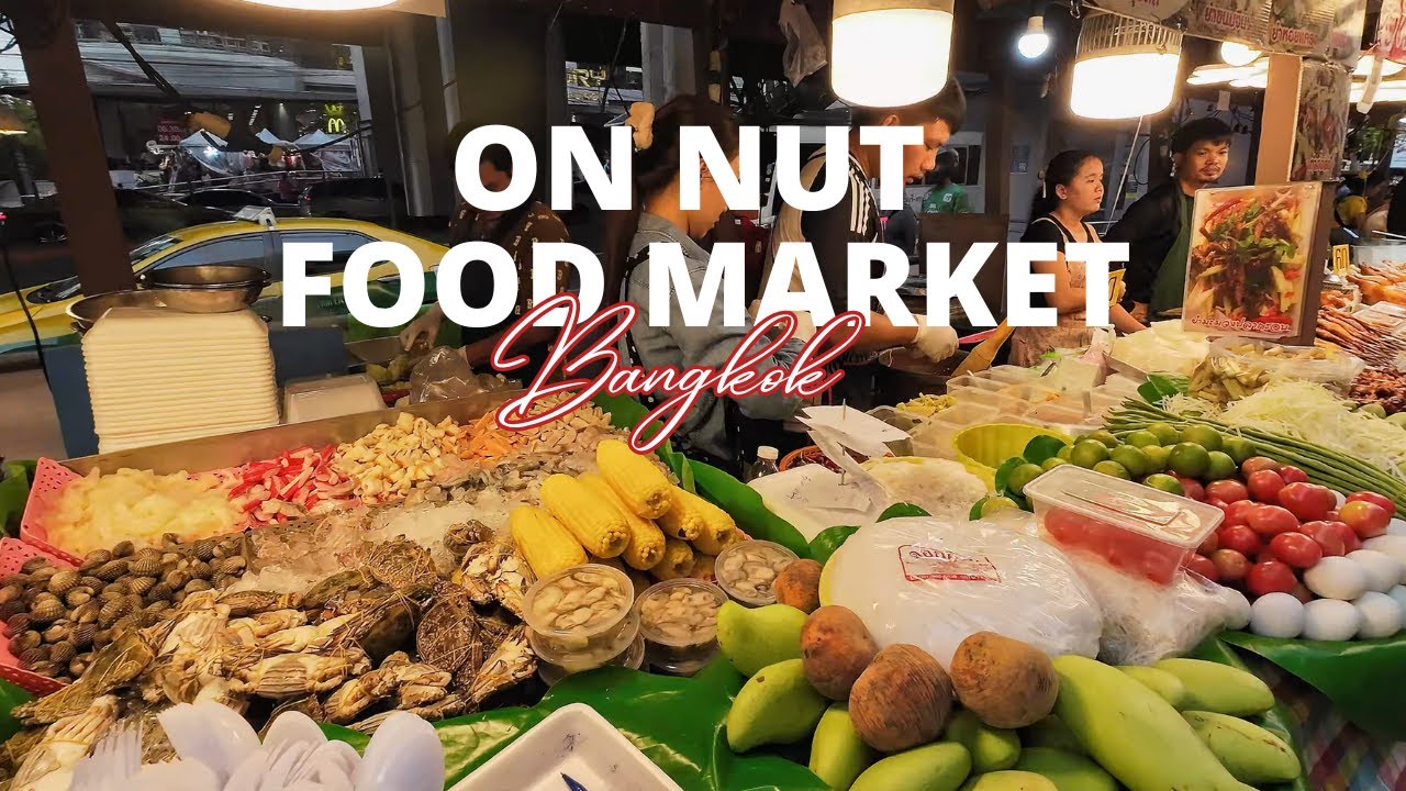 ตลาดของกินหน้าห้างโลตัสสุขุมวิท 50 (BTS อ่อนนุช)