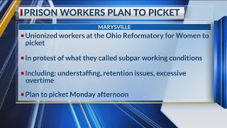 Workers at Ohio women’s prison plan to picket working conditions