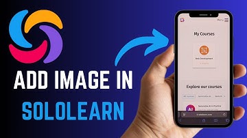 Sololearn Tutorial: Adding Images to Your Projects - Add an Image in Sololearn
