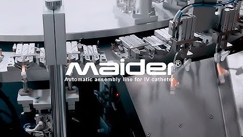 Maider Automatic assembly line for Y type IV catheter