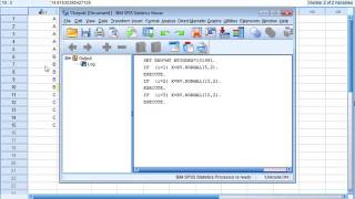 SPSS One Way ANOVA