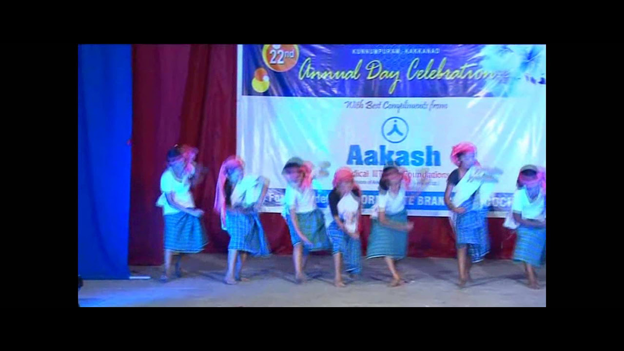 KATHIRU KATHIRU KONDU VAYO FOLK DANCE BY KIDS