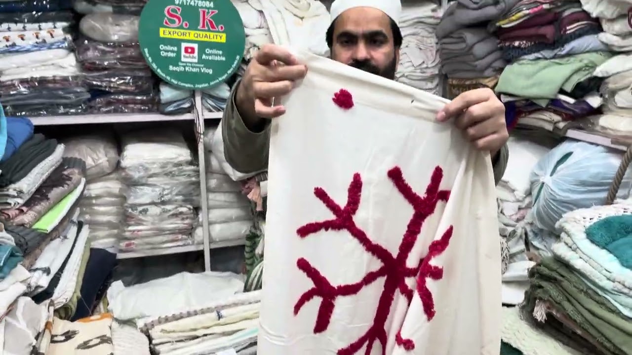 Boho Tufted Parde curtains table cover  factry ka Export Surplus 9717478084 saqib