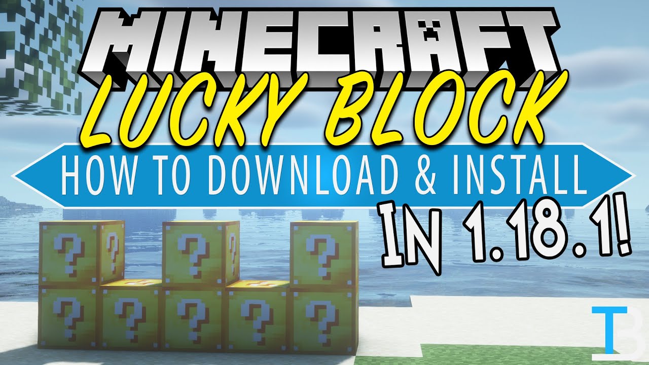 LUCKY BLOCK MOD 1.16.5 minecraft - how to download & install lucky