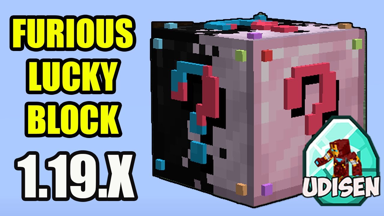 Lucky Block Mod For Minecraft 1.20.2, 1.19.3, 1.16.4, 1.12.2