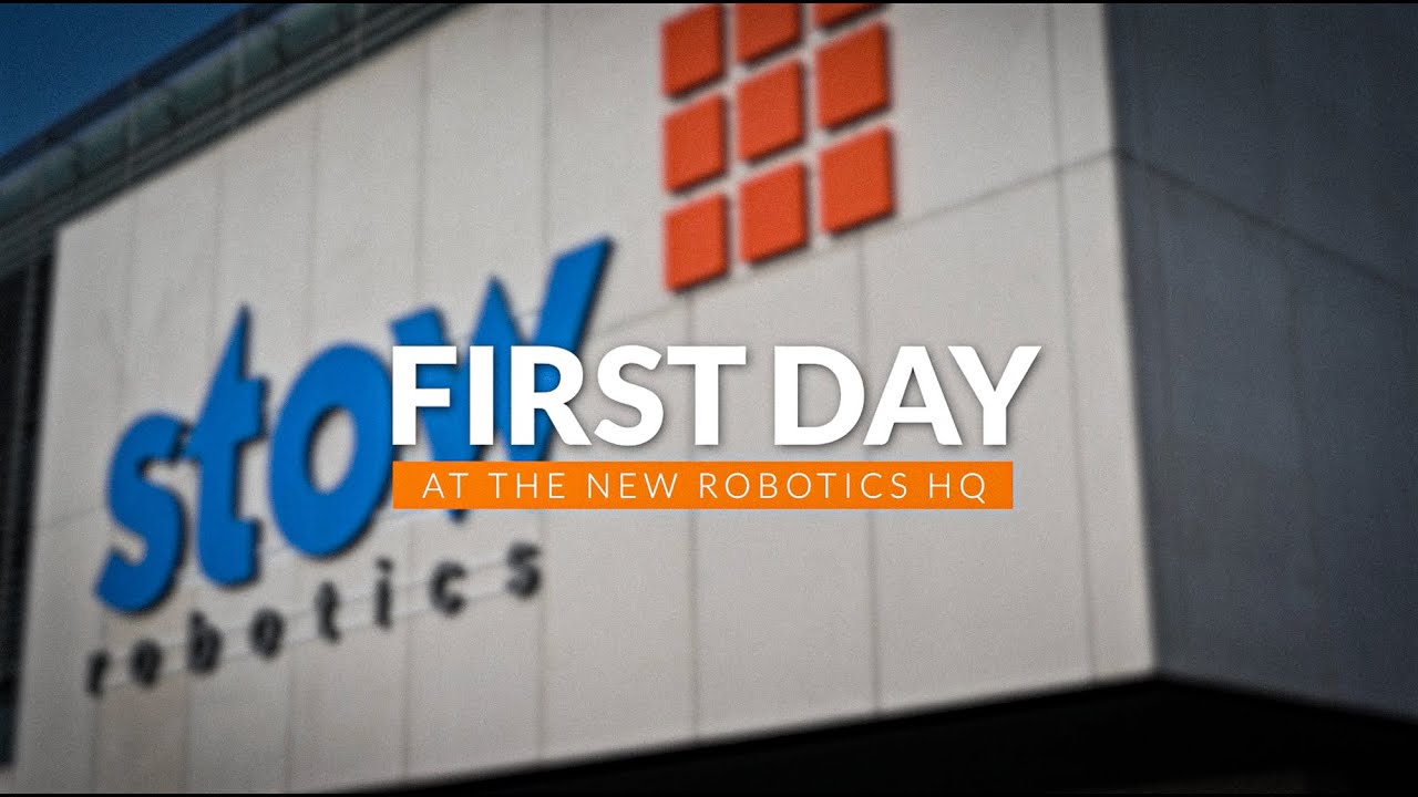 First Day at the new stow Robotics HQ