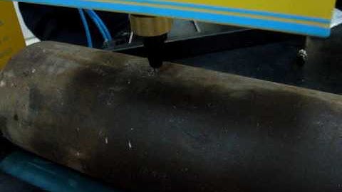 WA5-CF Dot peen marking machine for gas cylinder