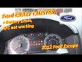 The CRAZIEST Cluster You Have EVER Seen! (Ford Escape)