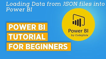 #10 - Loading Data from JSON files into Power BI | Power BI Tutorial for Beginners