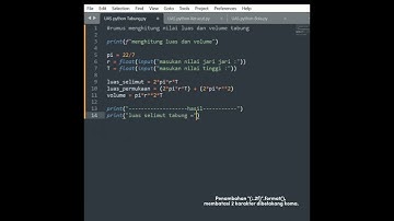 Menghitung Luas Dan Volume Tabung, Kerucut Dan Bola Menggunakan Python (Project UAS TPM A)