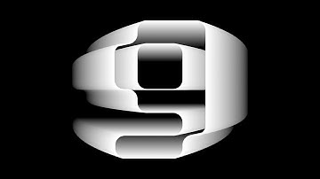 Flux (variable font) — Countdown from 9 to 0