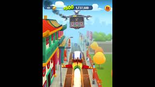 Talking Tom Gold Run Kung Fu Hank Defeated The Raccoons Boss Funny Race Android Gameplay #Shorts